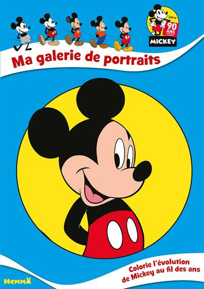 Emprunter Ma galerie de portraits Mickey 90 ans. Colorie l'évolution de Mickey au fil des ans livre