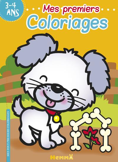 Emprunter Mes premiers coloriages Chien blanc livre