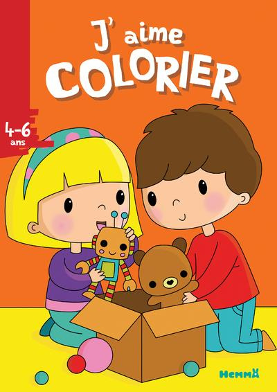 Emprunter J'aime colorier livre