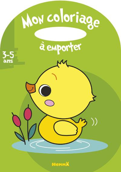 Emprunter Mon coloriage à emporter canard livre