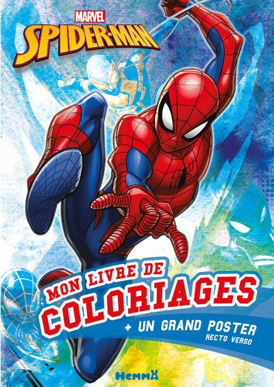 Emprunter Mon livre de coloriages Marvel Spider-Man. Avec un grand poster recto verso livre