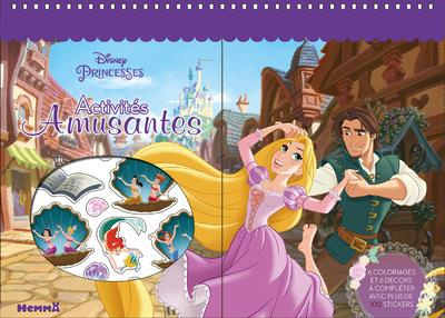 Emprunter Disney Princesses. 6 coloriages et 6 décors à compléter avec plus de 100 stickers livre