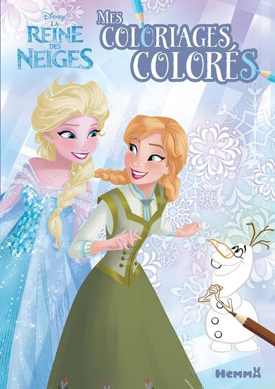 Emprunter Mes coloriages colorés Disney La reine des Neiges livre