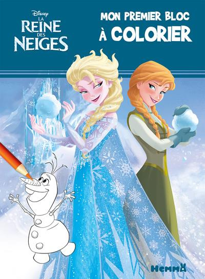 Emprunter Mon premier bloc à colorier La Reine des Neiges - Elsa et Anna livre
