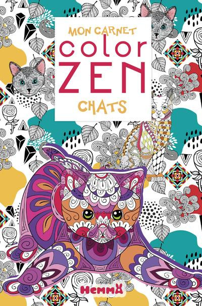 Emprunter Mon carnet color zen chats livre