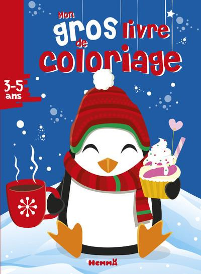 Emprunter Mon gros livre de coloriage Noël Pingouin livre