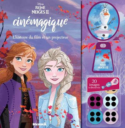 Emprunter Mon livre cinémagique La Reine des neiges 2. L'histoire du film et un projecteur livre