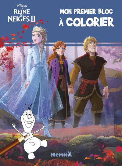 Emprunter Mon premier bloc à colorier Disney La reine des neiges II - Elsa, Anna et Kristoff livre