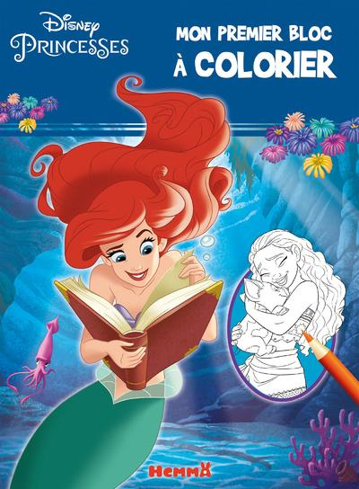 Emprunter Mon premier bloc à colorier Disney Princesses - Ariel livre