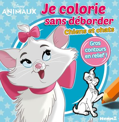 Emprunter Je colorie sans déborder Disney Animaux Chiens et chats livre