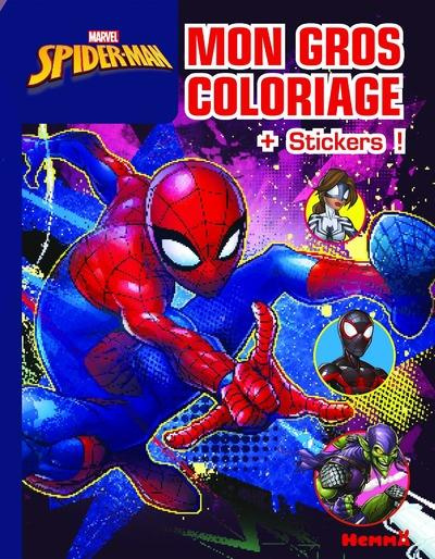 Emprunter Mon gros coloriage Spider-Man. Avec des stickers livre