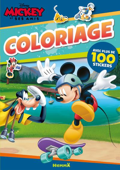 Emprunter Mickey et ses amis coloriage. Avec plus de 100 stickers livre