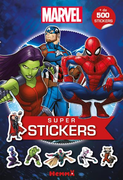 Emprunter Marvel (Gamorra, Captain America, Spider-Man). de 500 stickers livre