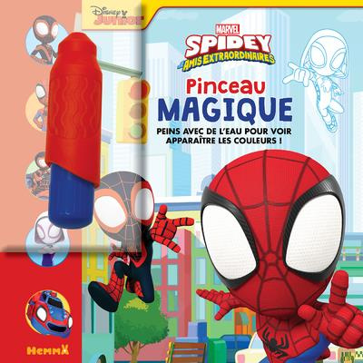 Emprunter Spidey and his amazing friends. Peins avec de l'eau pour voir apparaître des couleurs ! Avec 1 pince livre