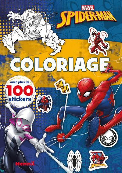 Emprunter Coloriage Marvel Spider-Man. Avec plus de 100 stickers livre