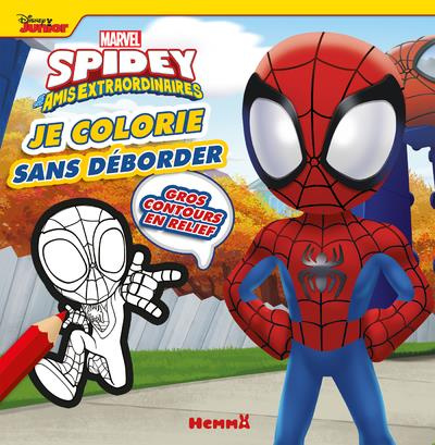 Emprunter Je colorie sans deborder Marvel Spidey et ses amis extraordinaires livre