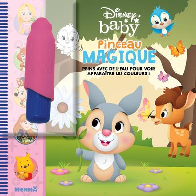 Emprunter Disney Baby Panpan. Peins avec de l'eau pour voir apparaître les couleurs ! Avec un pinceau magique livre