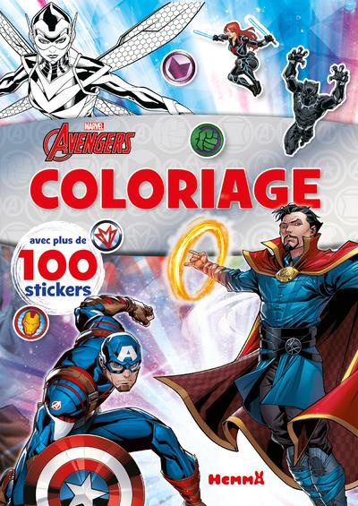 Emprunter Coloriage Marvel Avengers. Avec plus de 100 stickers livre