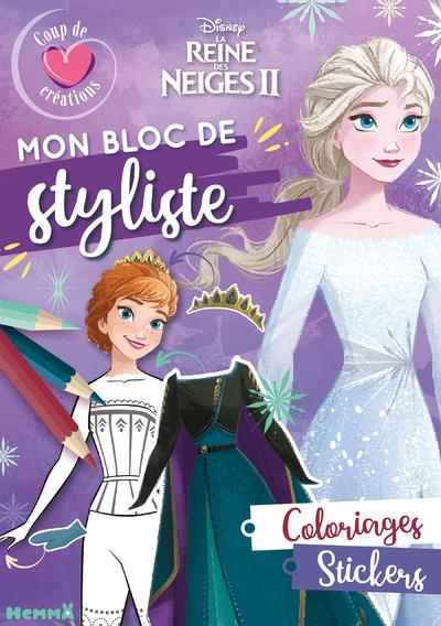 Emprunter Mon bloc de styliste Reine des Neiges 2. Elsa & Anna livre