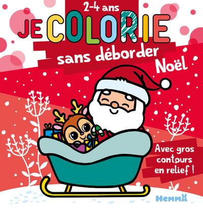 Emprunter Je colorie sans déborder Noël. Avec gros contours en relief ! livre