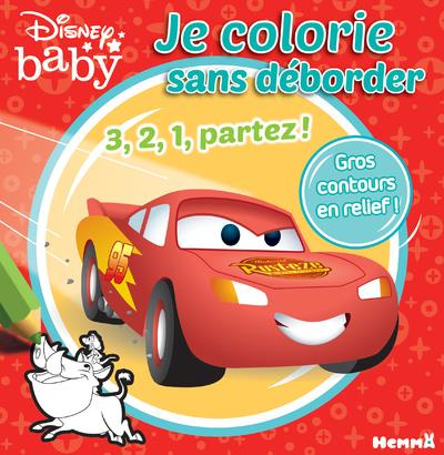 Emprunter Je colorie sans déborder Disney Baby 3, 2, 1, partez ! livre