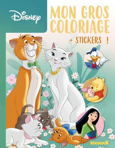 Emprunter Mon gros coloriage Les Aristochats. Avec des stickers livre