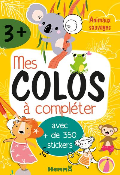 Emprunter Animaux sauvages. Avec de 350 stickers livre