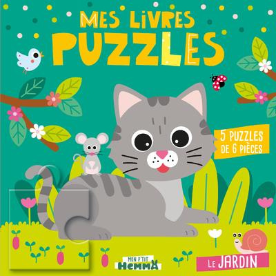 Emprunter Mes livres puzzles. Le jardin. 5 puzzles de 6 pièces livre