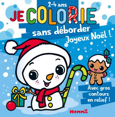 Emprunter Je colorie sans déborder Joyeux Noël. Avec gros contours en relief ! livre