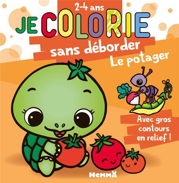 Emprunter Je colorie sans déborder. Le potager livre