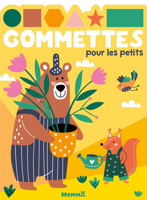 Emprunter Gommettes pour les petits - Ours et écureuil livre