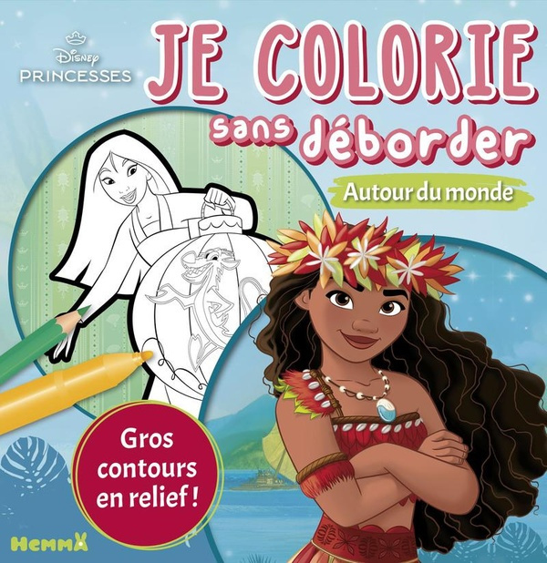 Emprunter Je colorie sans déborder Autour du monde livre