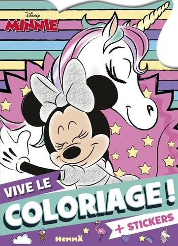 Emprunter Disney Minnie (licorne). stickers livre