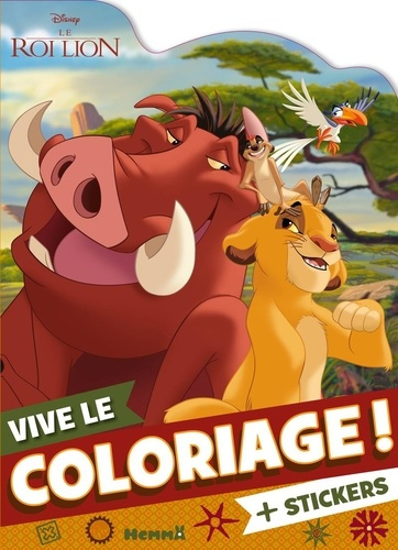 Emprunter Vive le coloriage ! Disney Le Roi Lion. stickers livre