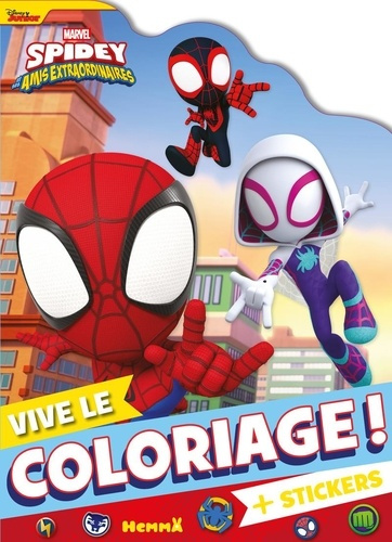 Emprunter Vive le coloriage ! Marvel Spidey et ses amis extraordinaires. stickers livre