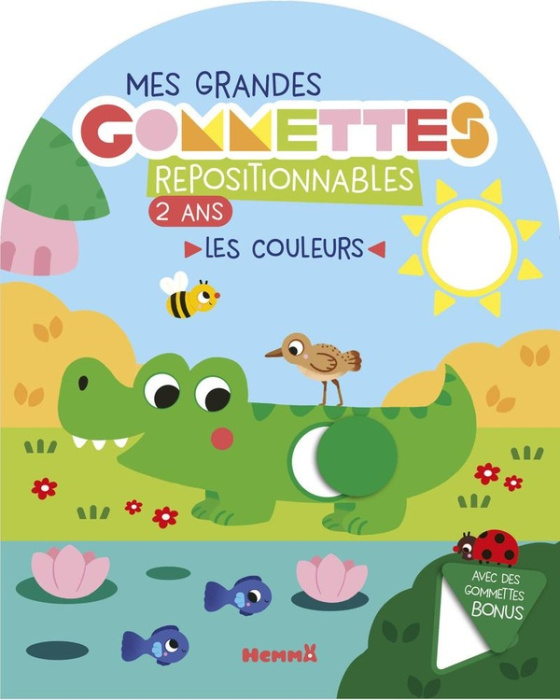 Emprunter Mes grandes gommettes repositionnables. Les couleurs livre