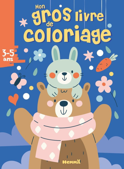 Emprunter Mon gros livre de coloriage Ours et lapin livre