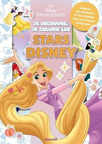 Emprunter Je découvre, je colorie les stars Disney. Disney princesses livre