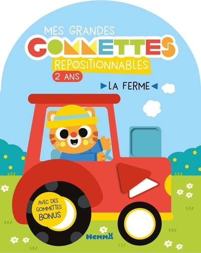 Emprunter Mes grandes gommettes repositionnables : La ferme livre