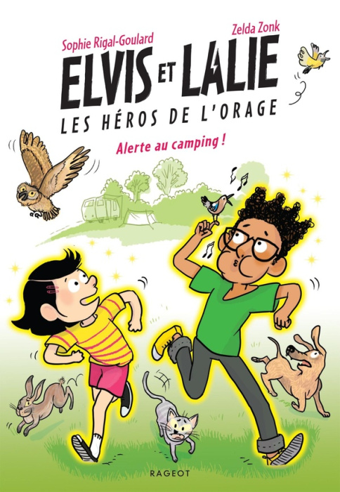 Emprunter Elvis et Lalie, Les héros de l'orage : Alerte au camping ! livre