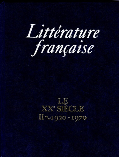 Emprunter LE XXEME SIECLE. Tome 2, 1920-1970 livre