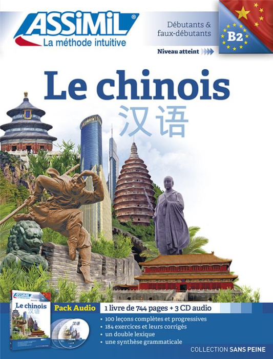 Emprunter Le chinois. Pack audio : 1 livre, avec 3 CD audio livre