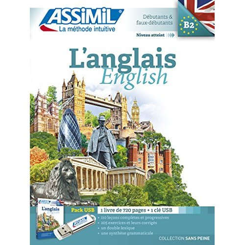 Emprunter L'anglais B2. Pack USB, avec 1 clé USB livre