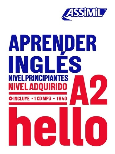 Emprunter Aprender ingles A2. Avec 1 CD audio MP3 livre