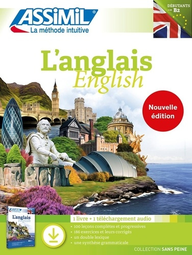 Emprunter L'Anglais Débutants à B2. Pack avec 1 livre et 1 téléchargement audio livre