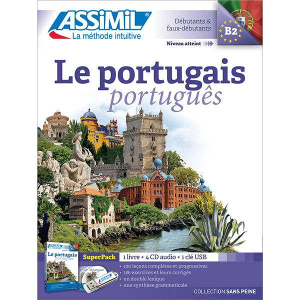 Emprunter Le portugais débutants & faux-débutants B2. SuperPack avec 1 clé USB, avec 4 CD audio livre