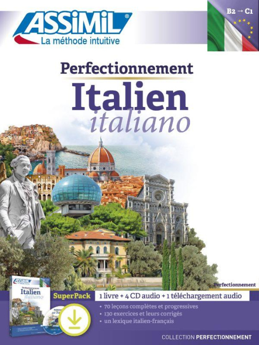 Emprunter PERFECTIONNEMENT ITALIEN (SUPERPACK TELECHARGEMENT) livre