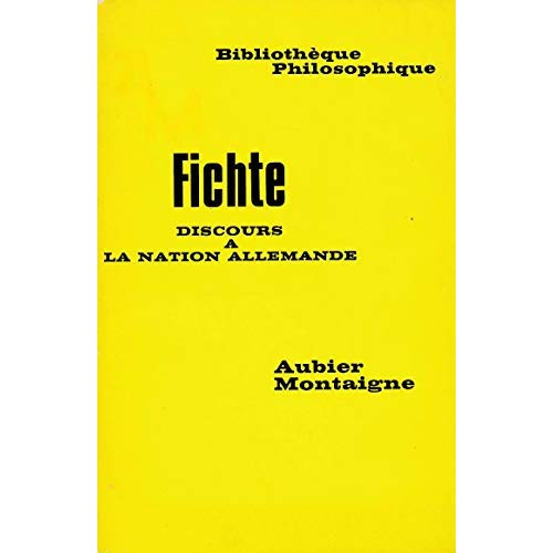 Emprunter Discours à la Nation allemande livre