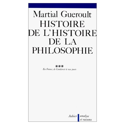 Emprunter Dianoématique Tome 1 : Histoire de l'histoire de la philosophie, En France de Condorcet à nos jours livre