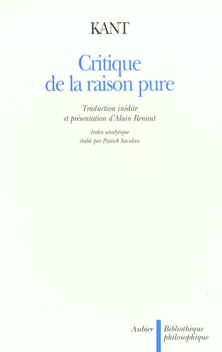 Emprunter Critique de la raison pure livre